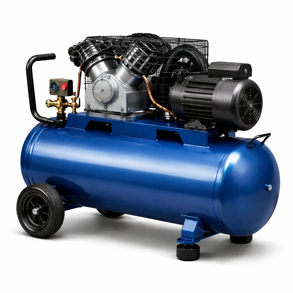 BlueForce V-Twin BeltDrive Workshop Compressor