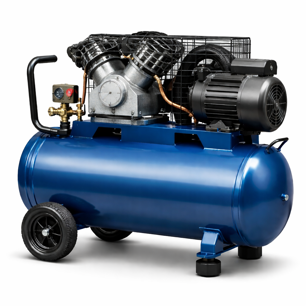 BlueForce V-Twin BeltDrive Workshop Compressor